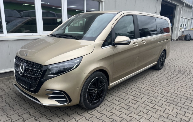 Pohřební vestavba Mercedes Benz V-Klasse pro 2 rakve